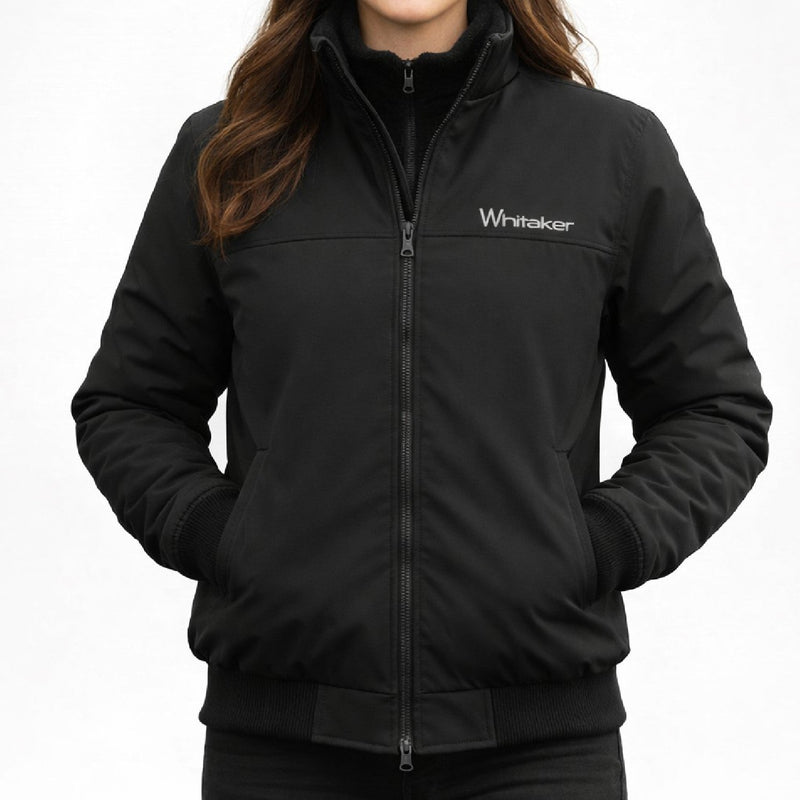 Load image into Gallery viewer, Whitaker Ow040 Wyke Fleece Lined Smug Jacket Black - Ashurst Equestrian &amp; Country
