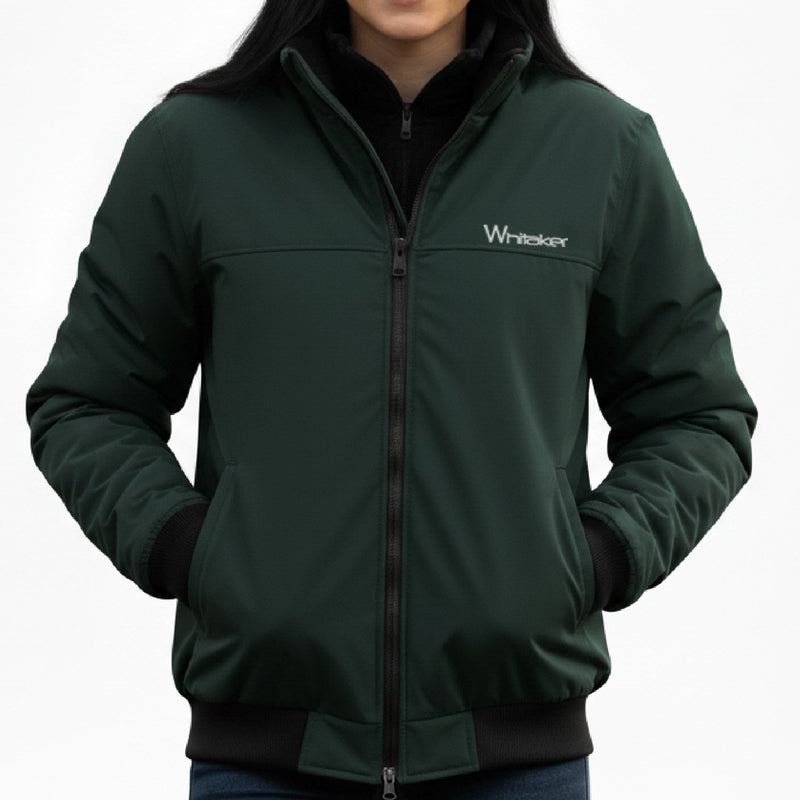 Load image into Gallery viewer, Whitaker Ow040 Wyke Fleece Lined Smug Jacket Green - Ashurst Equestrian &amp; Country
