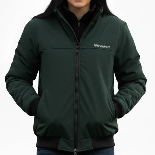 Whitaker Ow040 Wyke Fleece Lined Smug Jacket Green - Ashurst Equestrian & Country