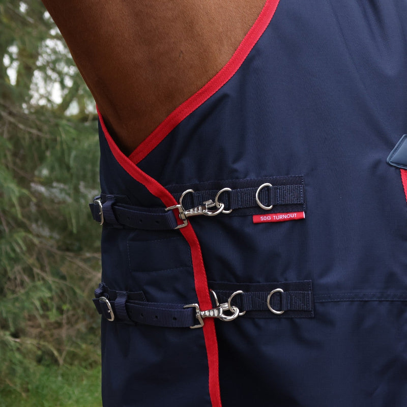 Load image into Gallery viewer, Whitaker R442 V2 50 G Standard Turnout Rug Navy - Ashurst Equestrian &amp; Country
