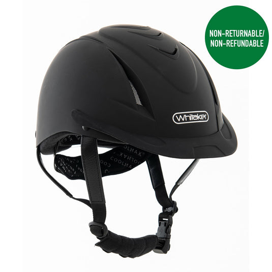 Whitaker Rh040 Nrg Adult Helmet Black - Ashurst Equestrian & Country