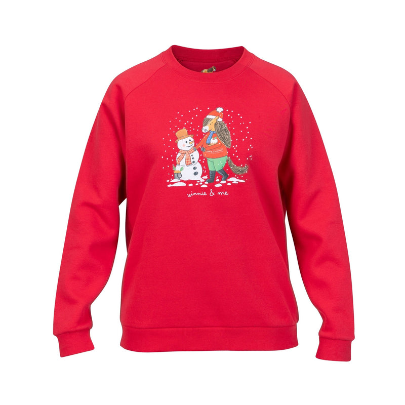 Load image into Gallery viewer, Winnie &amp; Me Festive Sweatshirt- Adult - Ashurst Equestrian &amp; Country
