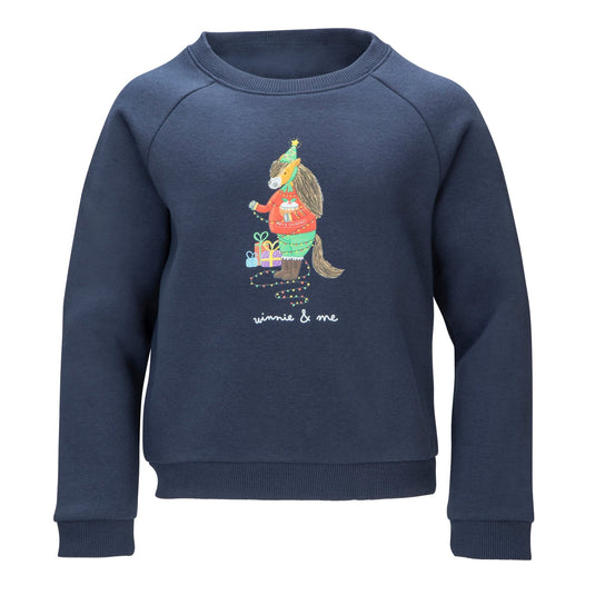 Winnie & Me Festive Sweatshirt - Child - Ashurst Equestrian & Country