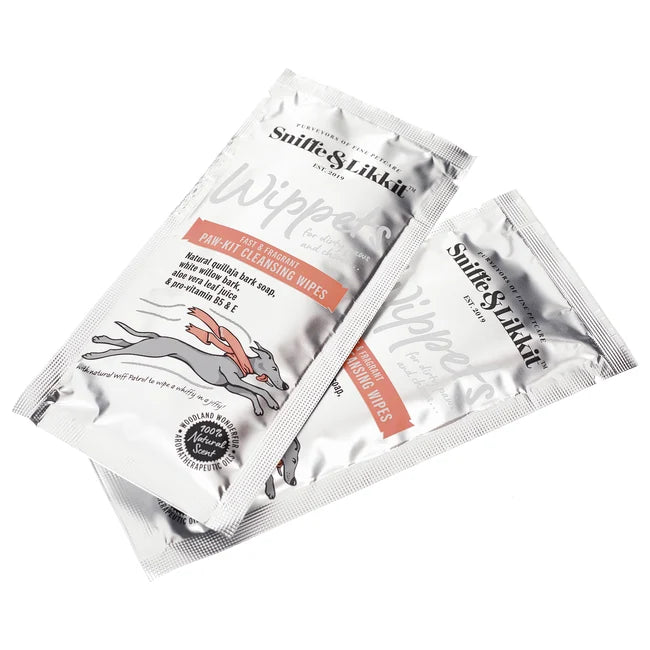 Load image into Gallery viewer, Sniffe &amp; Likkit - Whippets (Paw-Kit Cleansing Wipes)
