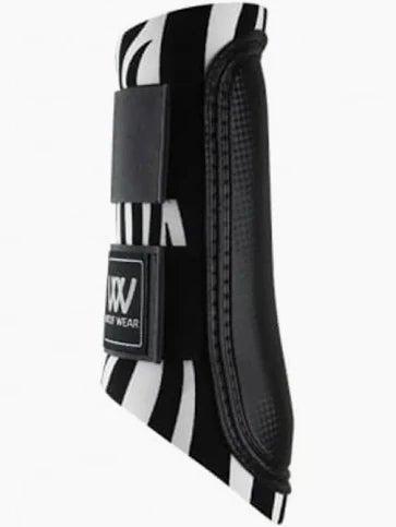 WoofWear Club Brushing Boots - Zebra/Black - Ashurst Equestrian & Country