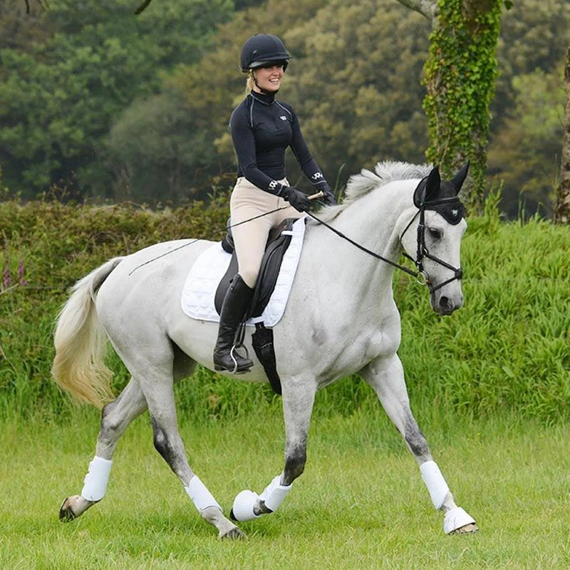 Load image into Gallery viewer, WoofWear iVent Hybrid Brushing Boots - White - Ashurst Equestrian &amp; Country
