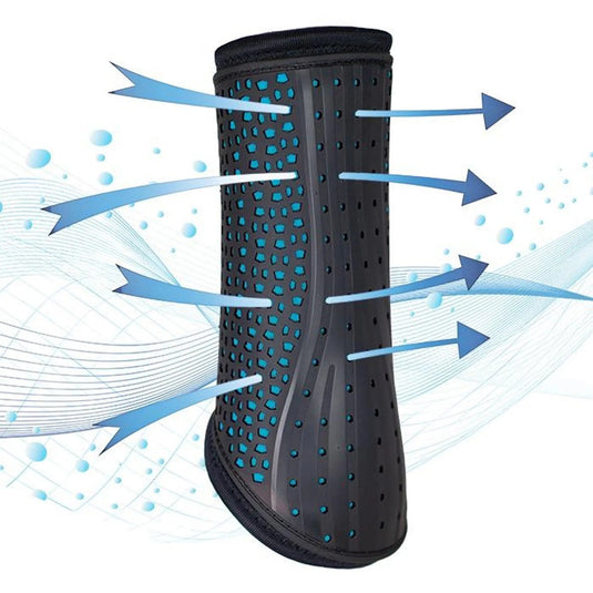 WoofWear iVent Hybrid Brushing Boots - White - Ashurst Equestrian & Country