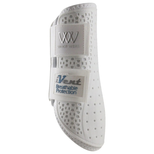 WoofWear iVent Hybrid Brushing Boots - White - Ashurst Equestrian & Country