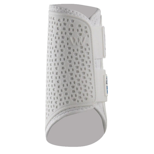 WoofWear iVent Hybrid Brushing Boots - White - Ashurst Equestrian & Country