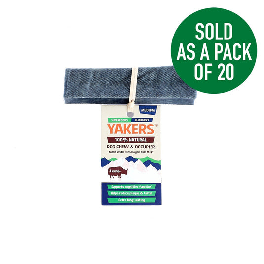 Yakers Dog Chew Blueberry - Ashurst Equestrian & Country
