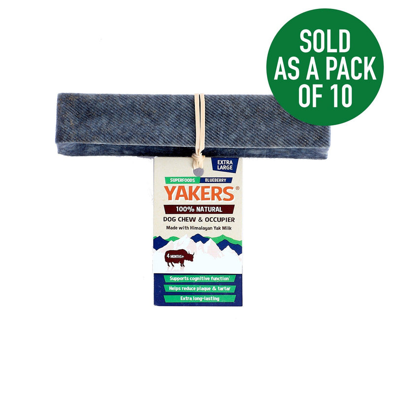 Load image into Gallery viewer, Yakers Dog Chew Blueberry - Ashurst Equestrian &amp; Country
