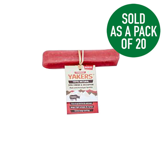 Yakers Dog Chew Strawberry - Ashurst Equestrian & Country